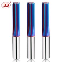 핸드 리머 BB 카바이드 리머 CNC 기계 구멍 디버링 도구 블루 코팅 HRC60 라스 커터 드릴 스테인레스 스틸, 22 4x100mm