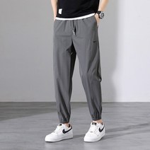 코디코치 남성 아이스 냉장고 바지 여름 밴딩 스판 썸머 조거 팬츠