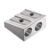 파버카스텔 메탈 연필깎이 [2홀/금속/전문가용/183400], 1개, 183400