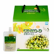 11년 숙성 은행식초 은행숙성즙 파우치 75ml*30봉 60봉, 30봉