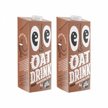 올굿 오트 드링크 초콜릿, 1L, 2개
