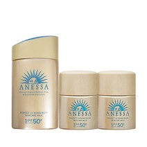 아넷사 퍼펙트 UV 선스크린 스킨케어 밀크 N 60ml (추가증정 12ml+12ml), 12ml