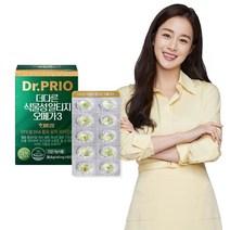 [닥터프리오] 더다른 식물성 알티지 오메가3 1개월분 60캡슐, 오메가3 12개월분, 60정