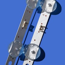 키트 2 PCS 8LEDs 600mm 백라이트 스트립 LIG 32LJ510U HC320DXN-ABSL1-A142 SSC_32LJ61_HD S, 한개옵션0