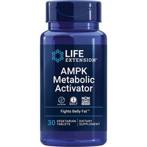 라이프익스텐션 AMPK 메타볼릭 액티베이터 타블렛 30정 X 1병 약들약 고약사 라이프 익스땡땡 신진대사 촉진