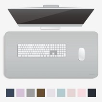 마우스장패드 가죽 장패드 컴퓨터 게이밍 키보드 대형 700x300 매트 주문제작, (1703) 다크네이비