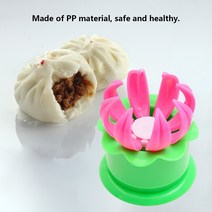 연꽃 Baozi 금형 만들기 찐빵 박제 빵 과자 파이 만두 제조 업체 DIY 주방 베이킹 도구