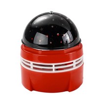 하늘프로젝터 우주 파티 오로라 회전 LED 스타 나이트 라이트 USB 디스코 DJ 무대 파티 프로젝터 별이, 01 Red_02 Crystal Shade