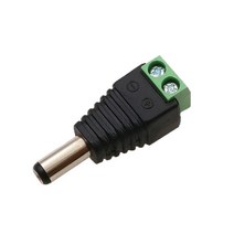 콘넥터 접속자 전선연결단자 dc커넥터 DC 커넥터 2.1*5.5mm 라이트 바 수 암 1/2/5pcs dc 전원 잭 플러그, 01 Male_01 1pcs