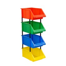 연결대 부품박스 대형 랜덤 플라스틱 부품함 부품상자 공구함 공구박스, 연결대 부품박스(대형), 연결대 부품박스(대형) 옐로우