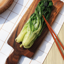 나물투데이 데친 얼갈이 1kg 1개 국내산 삶은 얼갈이 손질야채 데친 나물 얼갈이배추