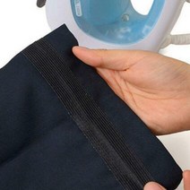 바지단 줄이기 밑단 기장 길이 셀프 수선 부자재 슬랙스 리폼 패치 1롤, 상품선택, 블랙