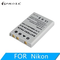 EN-EL5 디지털 카메라 배터리 팩 Nikon Coolpix P4 P80, 01 1PC