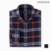 [INDIAN]빅체크 셔츠