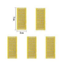 호버보드 프로토보드 회로 3x7 4x6 PCB 양면 DIY 범용 10 개, 05 Double-3X7-10PCS, 한개옵션1