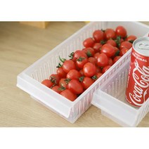 식재료 보관함 음식점 신선 야채트레이 2개 냉장고트레이 수납