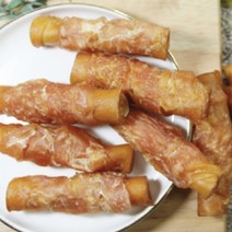 소형견용 닭고기 강아지돼지껍데기 250g 오래먹는간식