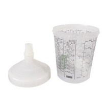 전동 공구 세트 무선 충전식 SATA 300ML 스프레이건 다목적 페인트 플라스틱 냄비, 1 pcs