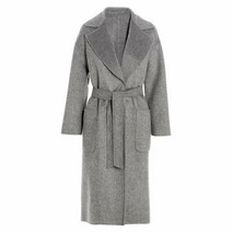 막스마라 명품막스마라 22FW ALASKA 울 벨티드 코트 그레이 60160629 002 4036983462108585