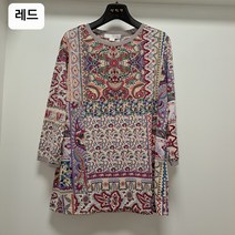 이헌영 이헌영 &데칸쇼 신축성좋은 패턴프린트 티셔츠/22CS5052B2