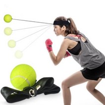 잽볼 동체시력 용품 격투기 복싱 권투 볼 미트 878EA, 상급자용(레드볼)