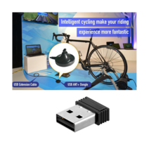 거제 자전거 USB ANT 스틱 수신기 어댑터 실내 사이클링 훈련용 데이터 전송 Garmin Zwift Wahoo Bkool