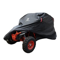 X AUTOHAUX 4-6 승객 UTV 커버 측면 Utv 커버 태양 비 눈 방수 커버 Can-Am Maverick X3 Max R 터보 폴라리스 일반 XP 4 1000용