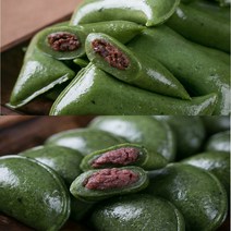 굳지 않는 모시 앙꼬 가래떡+모시 바람떡 1.7kg 영양간식 식사대용 떡