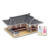 기와집 초가집 건물 우드락 조립 모형 DIY 만들기_ 94590EA 기와집
