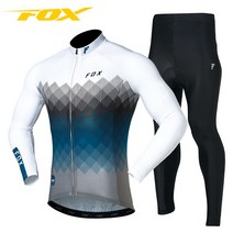 폭스라이더스 자전거의류세트 G101233 화이트블랙