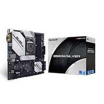 BIOSTAR intel B560 칩셋 탑재 10·11세대 CPU 대응 Micro-ATX 마더보드 [ B560M-SILVER ]