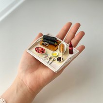 분식 세트 만들기 미니어처 DIY 키트