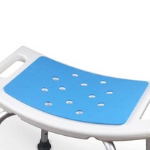 목욕의자 장애인 욕실의자 1pc 에바 블루 미끄럼 방지샤워의자 노인 어르신 목욕 의자, 블루 쿠션