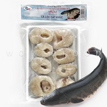 월드푸드 베트남 냉동 절단 사두 가물치 CA LOC CAT KHUC, 1팩, 450g