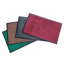 제이오마켓 도트 무지 현관매트 120X200cm 브라운 미끄럼방지 업소용 사무실 아파트현관 매장입구 발매트, 단일사이즈