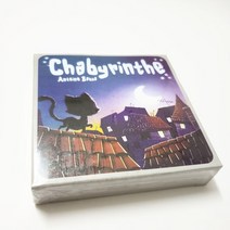 보드게임 chabyrinthe 포커 포커 보드 파티 파티 카드 늑대 카드 포커 3-10 명 파티 엔터테인먼트 길 잃은 고양이 타로 게임, 샤비린트
