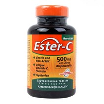 아메리칸헬스 에스터-C 500mg 시트러스 바이오플라보노이드 베지테리안 타블렛, 225개입, 1개, 225정