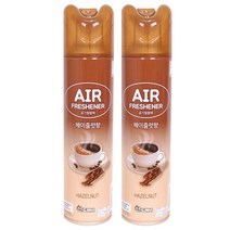 산도깨비 공기청향제 new 헤이즐넛향 방향제, 2개, 300ml