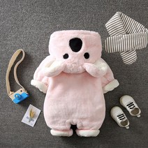따뜻한 기모 신생아 외출 바디수트 겨울 우주복 문센룩 출산선물