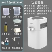 증류수기 가정용 기계 스테인레스 정제수 순수제조장치, MNK-300B와110V화이트스마트