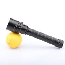 스쿠버다이빙 랜턴 충전 아웃도어 낚시 망원 초광방수 서치라이트 LED 호신 가정용 전등, 신형백색광2전기+듀얼홈충전기