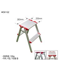 가정용 접이식 사다리 2단 3단 4단 5단 다목적 휴대용 알루미늄, 다목적 LS 사다리