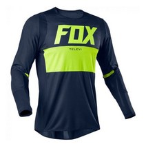 철인삼종경기복 철인3종 슈트 트라이애슬론 FOX TELEYI 사이클링 저지 긴 소매 모토크로스 MTB 다운힐 산악 자전거 건조 셔츠, S, 4
