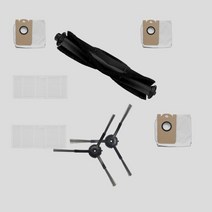 Proscenic M7MAX M8 걸레 사이드 브러시 롤러 메인 스폰지 필터 진공 청소기 교체 부품, 14 Set meal  9