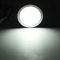 12V 2.5W 자동차 인테리어 LED 스포트 라이트 독서 조명 10 개/5 개 VW T4 T5 포드 트랜짓 푸조 복서 캐러밴 캠퍼 밴 rv용, [01] 10xCold White, 01 10xCold White