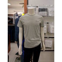 뱅뱅 여름 남녀 공용 포켓 무지 라운드 슬라브 반팔 티셔츠