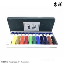 [바보사랑] 길상 분채 물감 12색세트, 상세 설명 참조, 상세 설명 참조
