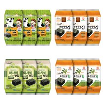 도시락김 아이들 김 휴대간편 휴가 캠핑 기본반찬 도시락김, 전통재래김, 5봉15개