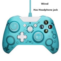 조이스틱 철권 패드 pc용 xbox one 컨트롤러 무선유선 게임 xbox one s, 녹색 유선