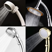 엔템 해바라기샤워기 샤워헤드 4종 해바라기샤워기헤드 샤워기헤드 절수샤워기헤드 수압상승샤워기헤드 센스있는집들이선물, 02.기본형샤워기헤드